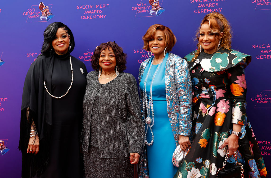 clark sisters strength of a woman festival - US-ENTERTAINMENT-MUSIC-AWARD-GRAMMYS-SPECIAL MERIT-ARRIVALS