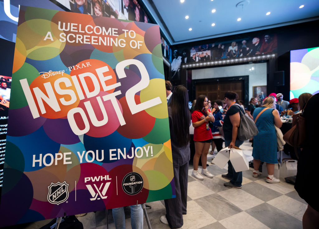akeaways For Adults From 'Inside Out 2' - NHL Foundation & PWHL Host Screening Of "Inside Out 2" For Youth Hockey Organizations
