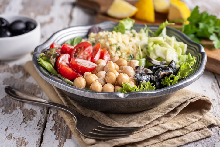 Mediterranean Diet Benefits - Mediterranean Bowl